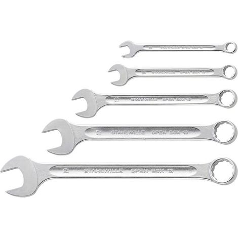 Stahlwille 96400809 13/5 Kit chiavi combinate 5 parti Misura (metrica) 8 - 19 mm (1/2)
