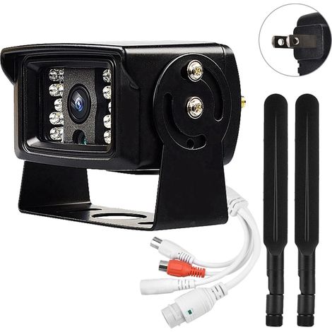 Caméra IP 4G WiFi 1080P HD extérieure, vision nocturne, étanche, prise US, 1 pièce. (1/5)