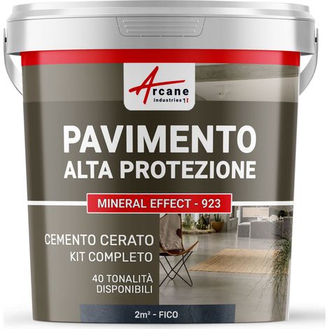 Microcemento per pavimenti interni: alta protezione - 2 m² (in 2 strati) Fico - ARCANE INDUSTRIES (1/5)