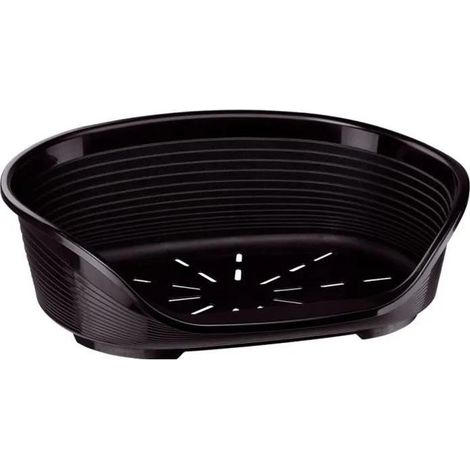 Ferplast Siesta Deluxe Hundebett Schwarz Größe 12