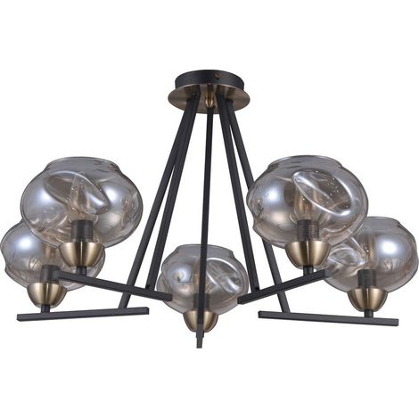Italux Bastiano lustre plafond 5 lumières E14 PNPL-43399-5