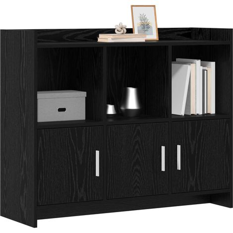 Sideboard/Anrichte/Buffet Schwarze Eiche 98,5 x 33 x 80 cm Holzwerkstoff LXWW327400 (1/5)
