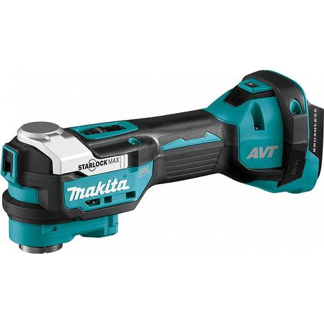 Makita – Outil multifonction 18V DTM52Z – Moteur Brushless – Technologie XPT – Pour travaux exigeants – Changement rapide d’accessoires