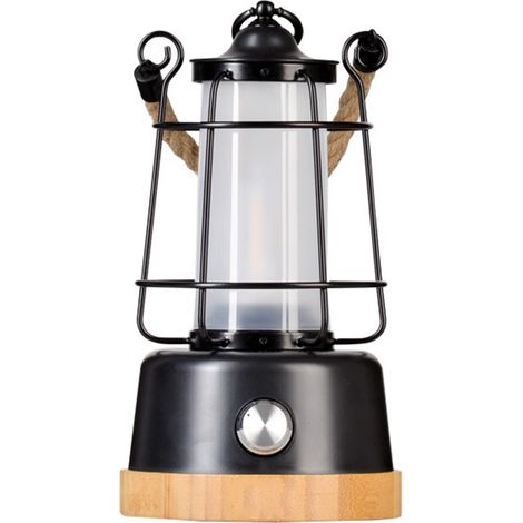 Luce LED da campeggio portatile, luce di emergenza a mano, stile retrò in metallo, luce per tenda da esterno (1/5)