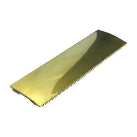 PIAGGIA ADESIVA DI GIUNZIONE IN OTTONE LUCIDO 83 cm
