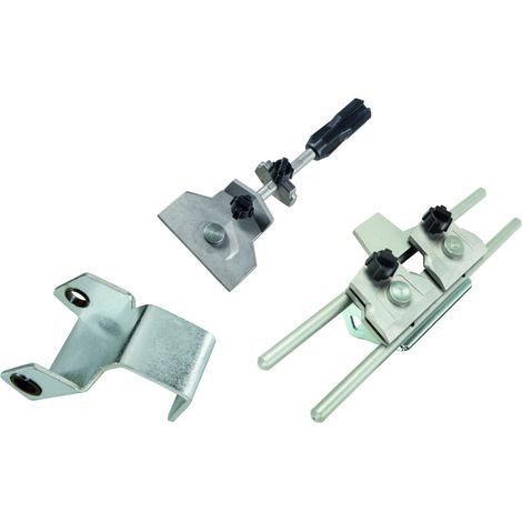 Scheppach - Ensemble de 3 dispositifs d'affutage- Dispositif 40 pour Hâches, Dispositif 120 pour Grands Couteaux, Dispositif 160 pour Ciseaux