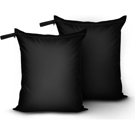 Schmutzwäschebeutel 40 x 50 cm, 2er-Set, wasserdichter Beutel für nasse Kleidung