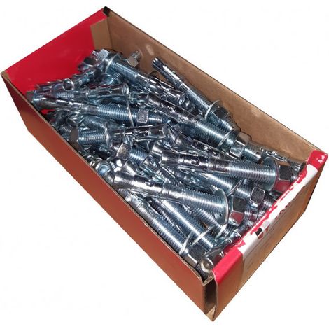 10 Fixanker M12 135x220mm verz. Schwerlastanker Bolzenanker ETA-1 gerissener Beton"-"70590