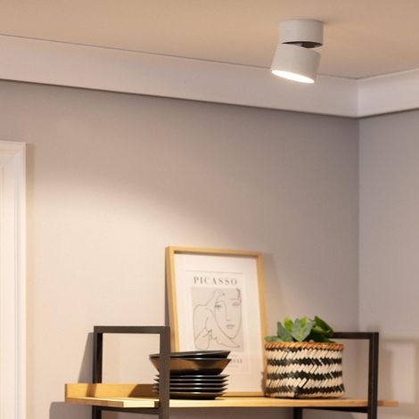 LED-Wandleuchte 30W aus Aluminium Rund Weiss New Onuba 2700K Warmweiß