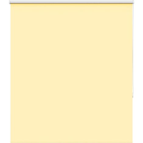 Verdunkelungsrollo Gelb 135x150cm Stoffbreite 131,6cm Polyester
