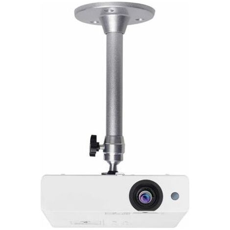 Projector Ceiling Mount, 6.6 Pound Load Capacity, 360° Rotation, 90° Tilt Angle, Ceiling and Wall Mount for Mini Projector - Made of Aluminum, (1/5)