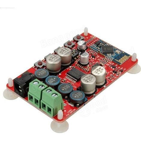 Scheda amplificatore audio Bluetooth V4.0, DC 8-25 V, modulo amplificatore di potenza audio stereo a doppio canale, per radio, robot e boombox