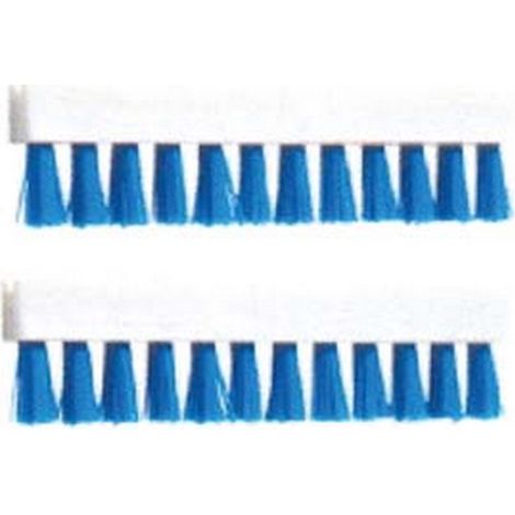 10BLISTER SETOLE LATERALI RICAMBIO PER SPAZZOLA "BRUSH" DA PISCINA - mm.80