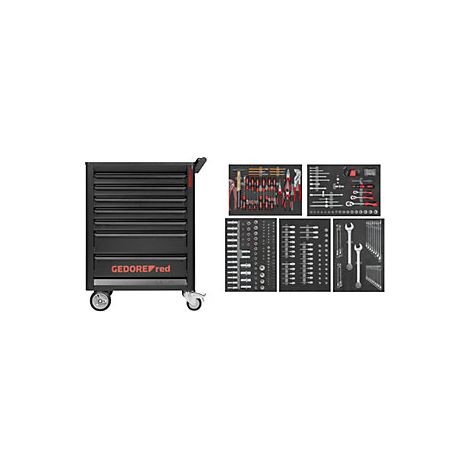 GEDORE  Carrello da officina GEDMaster  7 cassetti 