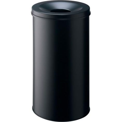 Cesto de seguridad ignífugo negro duradero 60 litros