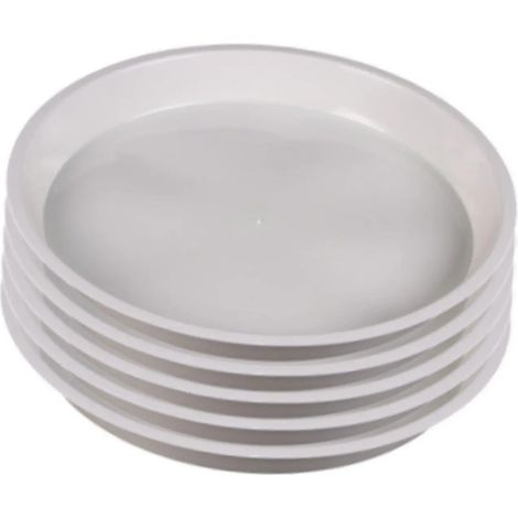 Platillos Redondos Para Plantas, 5 Unidades, Para Interiores (1/5)
