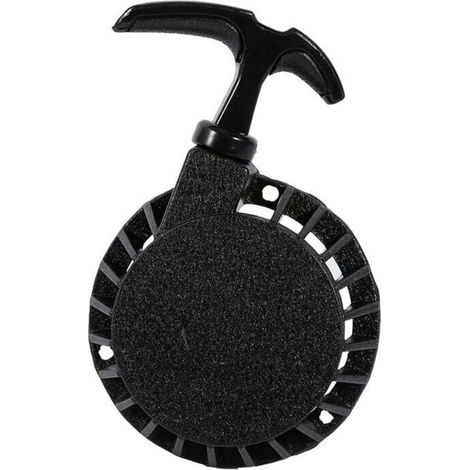 lanceur pocket bike,lanceur pocket quad mini-démarreur à traction en alliage Démarreur à rappel facile pour ATV 49CC Mini Pocket Dirt Bike Quad (Noir)