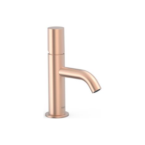 Mitigeur pour lavaboFlexibles d’alimentation G3/8. Or Rose Mat 24K - TRES 26190301OPM