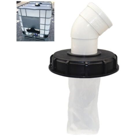 163mm  Couvercle Filtre À Eau De Pluie, Filtre IBC en Nylon Lavable, Couvercle De Filtre De Couvercle IBC Couvercle De Filtre pour Réservoir d'eau De Pluie IBC (1/5)