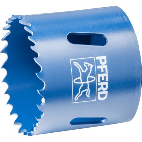 PFERD TOOLS Bi-Metall Lochsäge Co8/M42 Ø 48 mm Schnitttiefe 31 mm für Stahl, Edelstahl, Blech, Holz (1/4)