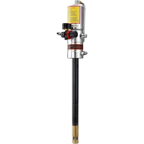 Pompe à graisse pneumatique, tuyau de 4 m, tête de pistolet à graisse à 360 degrés, Rouge (1/2)