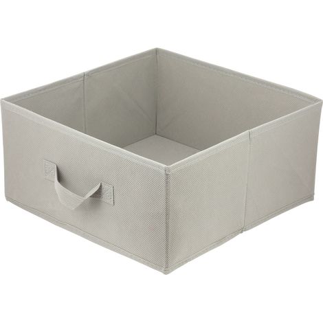 Boîte en carton Boîte textile 31x31x15 brun clair - light brown 31x31x15
