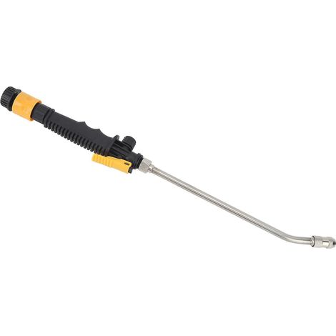 G3/4 Female Thread Adjustable Watering Wand Stainless Steel Long Rod Cleaning Spray Wand (1/5)
