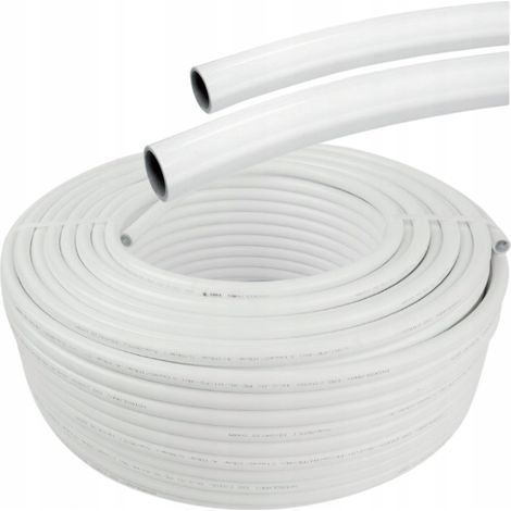 Tuyau PEX 16 mm au mètre pour chauffage par le sol HYDROLAND AluPEX fi16