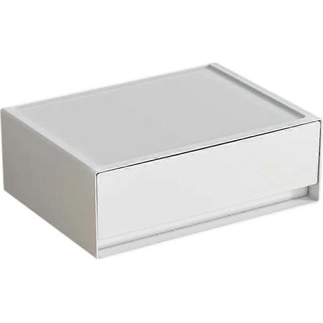 Boîte de rangement de bureau à tiroir, 1 tiroir -- (1/5)