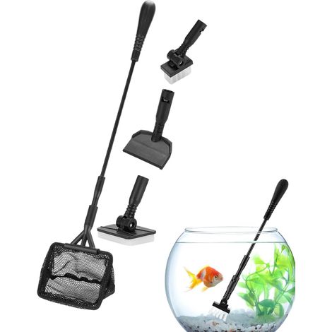 de nettoyage pour aquarium Kit de nettoyage rglable Grattoir (1/5)