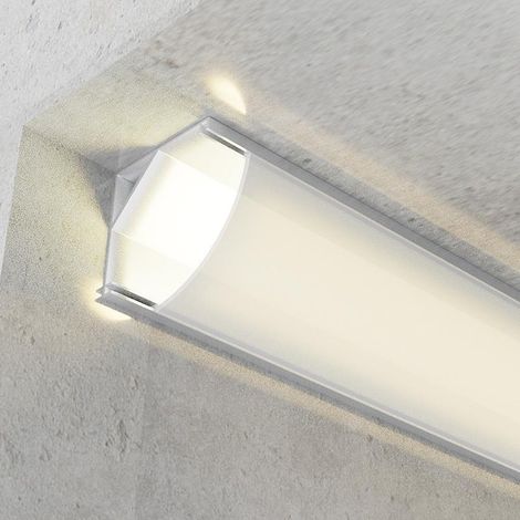 IluminaShop - Perfil de aluminio L Small para Esquinas 12V/24V 2 metros (1/3)