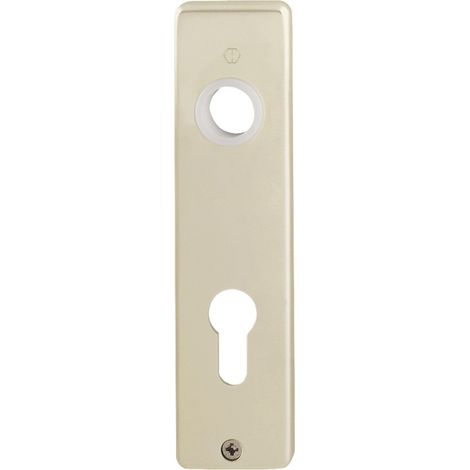 Hoppe Kurzschild-Paar 202KP/AP Alu. F2 PZ
