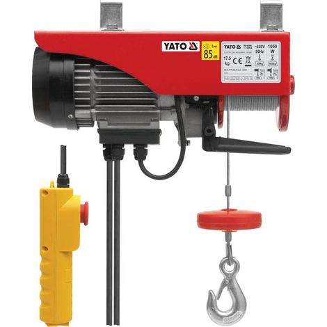 Yato YT-5905 palan électrique 1050 W 12 m 300 kg