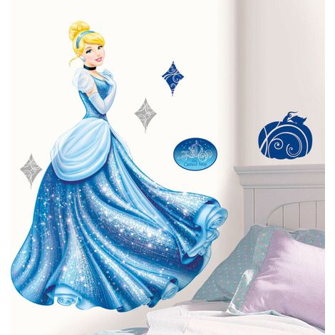 DISNEY CENDRILLON - Stickers repositionnables Cendrillon, film d'animation Disney (1/4)