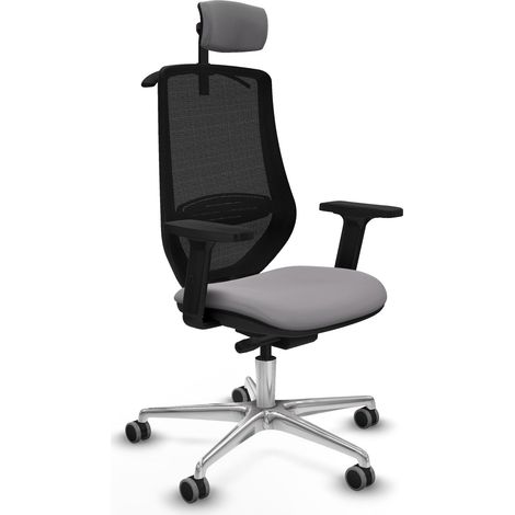 piqueras-y-crespo Mardos sillón de oficina gris cómodo (1/3)