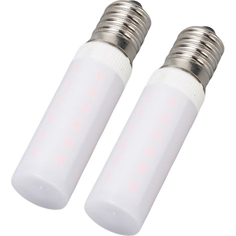 2X Ampoules LED Effet Flamme Scintillantes E14 2W 200LM PC Pour Décoration Fête Terrasse Extérieur Intérieur (1/5)