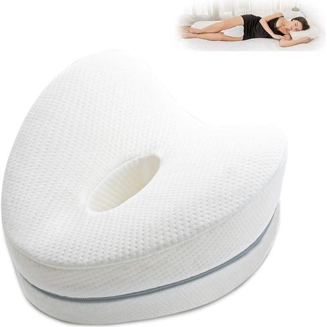 Orthopädisches Kniekissen Memory Foam Seitenläufer Beinkissen Ischias Hüften (1/5)