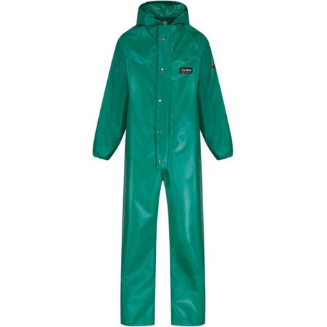 Buzo de PVC verde resistente a químicos Chemmaster 2XL