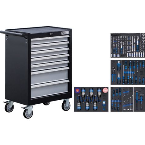 BGS  Carrello  officina  7  cassetti  con  227  utensili  -  6069 (1/5)