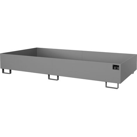 Bauer Regalwanne RW 2700-2, lackiert, Mausgrau