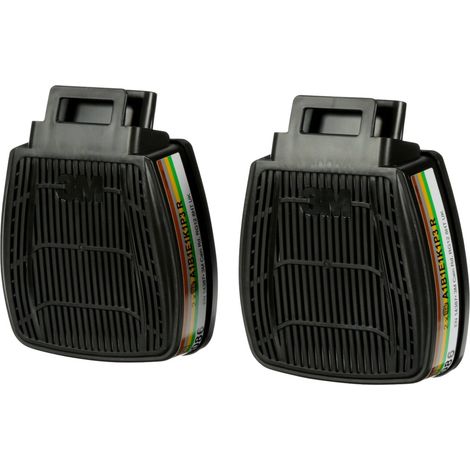 Coppia di filtri 3M D8094 ABEK1P3 - Nero -