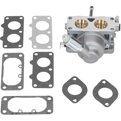Kit de carburateur pour tondeuse à gazon en aluminium avec joint pour modèles 791230, 699709, 499804, 405777, 406777 (1/5)