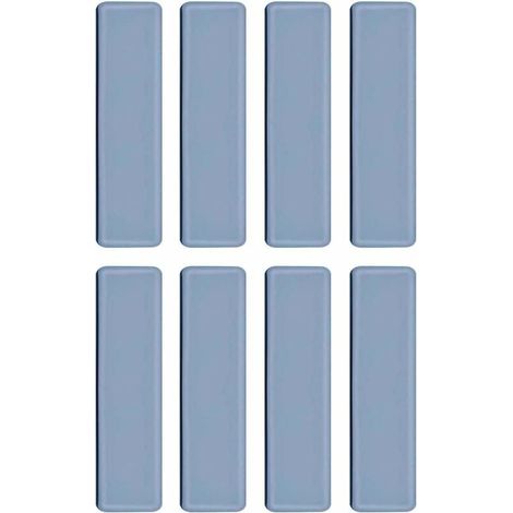 Patins en Téflon adhésifs pour meubles – 25 mm x 100 mm – Installation rapide sur sols lisses – Lot de 8 pièces (1/5)