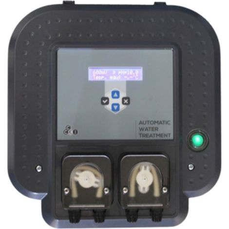 Ccei – Régulateur de pH de piscine – Dosage d’oxydant actif – Adaptation automatique selon température – Compatible traitement UV