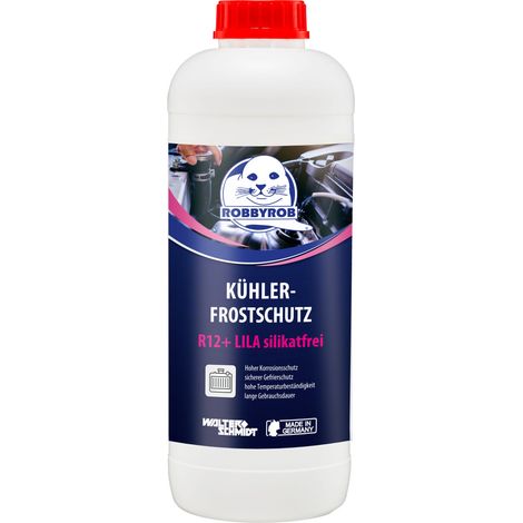 Robbyrob Kühlerfrostschutz R12+ 1,5L – bis -35°C, gebrauchsfertig, lila, Frostschutzmittel