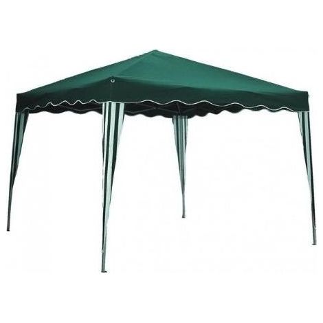 GAZEBO TROPIKANA MT.3X4 BIANCO/VERDE