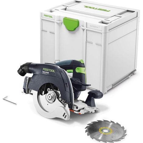 Festool 577232 Brushless Cordless 18V Lithium Ion Circular Saw 160mm HKC 55 Bare (1/5)