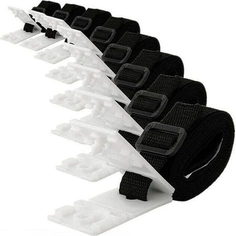 Kit de sangles pour couverture de piscine, courroie d'enroulement pour couverture de piscine, accessoires d'extérieur (1/5)