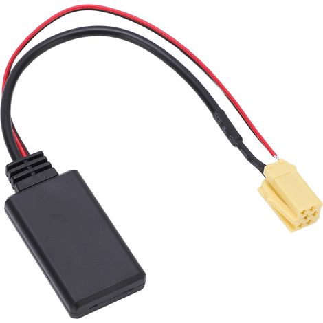 Adaptateur Bluetooth AUX IN, câble audio de remplacement pour autoradio Fiat Grande Punto (MINI ISO) (1/5)