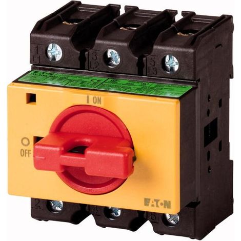 InterMarche-Arrêt 3 pôles + N + 1 F + 1 O 63 A encastré 000043989 EATON P3-63/IVS-RT/N/HI11